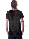 zeron men t-shirt discharge black